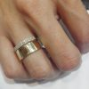 Anillo de oro con brillantes