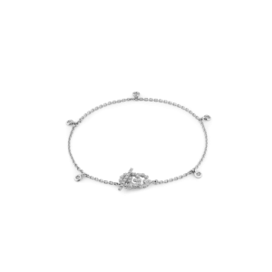PULSERA 18 K GG RUNNING CON DIAMANTES