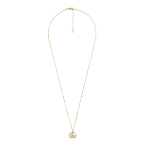 COLLAR DE ORO AMARILLO CON DOBLE G