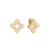 18K Y diamond venetian princess earrings