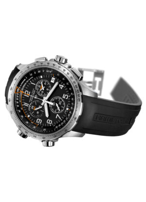 Alternative view of Hamilton Khaki Aviation X-Wind GMT Chrono Quartz H77912335